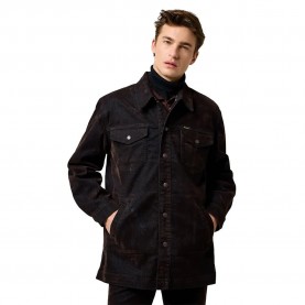 Яке Wrangler 112371667 Relaxed Fit denim jacket - Black (Mole) яке,мъжки,якета,дамски,якета,и,палта,wrangler,112371667,relaxed,fit,denim,jacket,black,(mole)