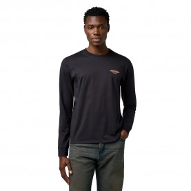 тениска,мъжки,тениски,wrangler,americana,regular,fit,long,sleeve,t,shirt,black