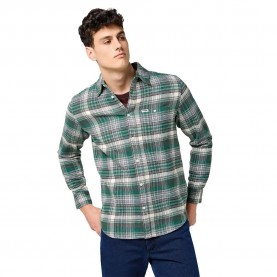 риза,с,дълъг,ръкав,мъжки,ризи,wrangler,brushed,1,pocket,regular,fit,long,sleeve,shirt,green,(green,birch)