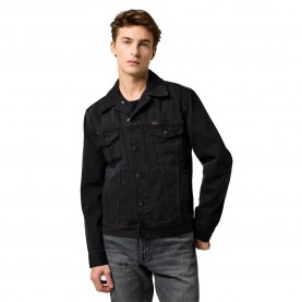 яке,мъжки,якета,wrangler,classic,regular,fit,denim,jacket,orion,(black)