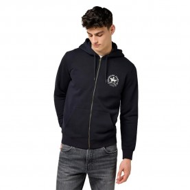 блуза,мъжки,пуловери,wrangler,graphic,regular,fit,full,zip,sweatshirt,black,(black)
