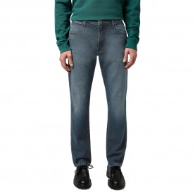 Дънки Wrangler Larston Slim Fit jeans - Blue (Ocean Storm) дънки,мъжки,панталони,wrangler,larston,slim,fit,jeans,blue,(ocean,storm)