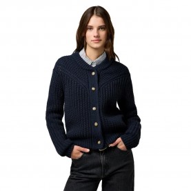 жилетка,дамски,пуловери,дамски,плетени,дрехи,wrangler,western,regular,fit,cardigan,dark,navy,(blue)