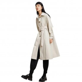 яке,дамски,якета,и,палта,lily,rainproof,windbreaker,jacket,light,grey,(beige)