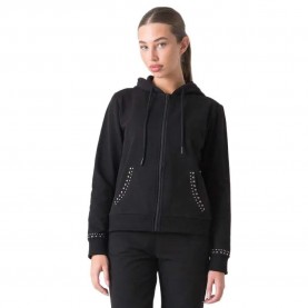 блуза,дамски,блузи,everlast,with,studs,full,zip,sweatshirt,black,(black)