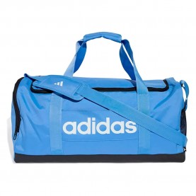 сак,сакове,adidas,linear,medium,39l,duffle,bag,blue,fusion,black,white,(blue)