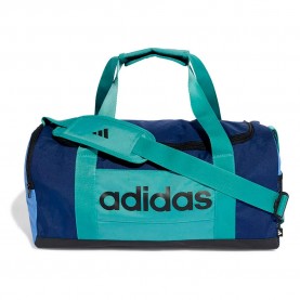 сак,сакове,adidas,linear,small,colorblock,24l,duffle,bag,blue,(dark,blue,powder,teal,blue,fusion,black)