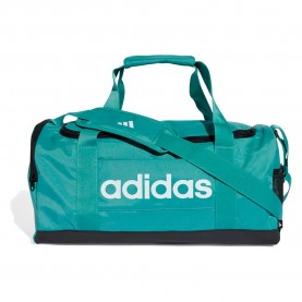 сак,сакове,adidas,linear,small,24l,duffle,bag,powder,teal,black,white,(green)