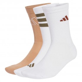 чорапи,мъжки,чорапи,adidas,logo,crew,socks,3,units,brown,white,(white,olive,strata,warm,sandstone)