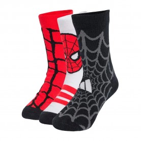 чорапи,детски,чорапи,adidas,marvel,spider,man,crew,socks,black,(white,black,pure,ruby)