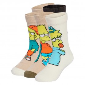 чорапи,детски,чорапи,adidas,the,simpsons,crew,socks,night,brown,wonder,beige,wonder,beige,wonder,beige,(multicolor)
