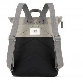 раница,раници,roka,london,canfield,b,two,tone,recycled,canvas,backpack,black