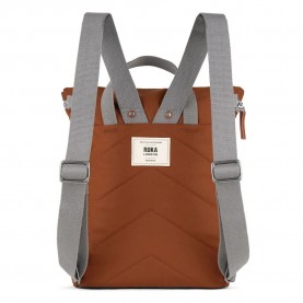 раница,раници,roka,london,finchley,a,recycled,canvas,backpack,brown
