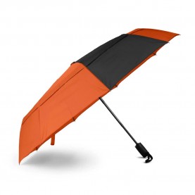 чадър,чадъри,roka,london,waterloo,recycled,nylon,umbrella,burnt,orange,black,(orange)