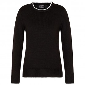 блуза,дамски,пуловери,дамски,плетени,дрехи,ea7,emporio,armani,train,apres,ski,sweater,black,white,alyssu