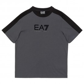 тениска,детски,тениски,ea7,emporio,armani,train,athletic,colour,block,short,sleeve,t,shirt,grey,(grey)