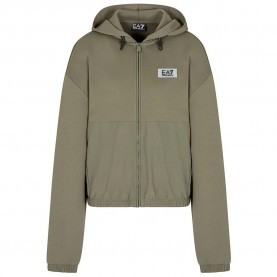 блуза,дамски,блузи,ea7,emporio,armani,train,contemporary,sport,full,zip,sweatshirt,green,(green)