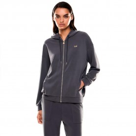 блуза,дамски,блузи,ea7,emporio,armani,train,core,relax,full,zip,sweatshirt,grey,(grey)