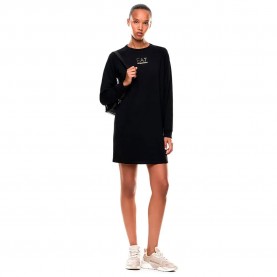 рокля,дамски,поли,и,рокли,ea7,emporio,armani,train,evolution,long,sleeve,dress,black,(black)