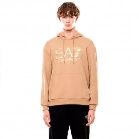 суичър,мъжки,пуловери,ea7,emporio,armani,train,logo,series,big,logo,hoodie,brown,(tigers,eye)