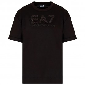тениска,дамски,тениски,ea7,emporio,armani,train,logo,series,crystal,short,sleeve,t,shirt,black,(black)