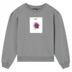 блуза,детски,блузи,ea7,emporio,armani,train,logo,series,graphic,sweatshirt,green