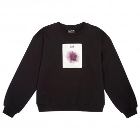 блуза,детски,блузи,ea7,emporio,armani,train,logo,series,graphic,sweatshirt,black