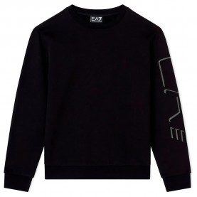 блуза,детски,блузи,ea7,emporio,armani,train,logo,series,oversize,logo,coft,sweatshirt,black