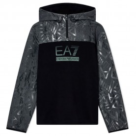 суичър,детски,блузи,ea7,emporio,armani,train,visibility,graphic,coft,hoodie,black