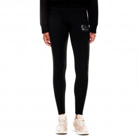Клин EA7 EMPORIO ARMANI Train Visibility leggings - Black (Black / Silver) клин,дамски,клинове,дамски,чорапогащи,и,клинове,ea7,emporio,armani,train,visibility,leggings,black,(black,silver)