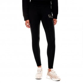 Клин EA7 EMPORIO ARMANI Train Visibility leggings - Black (Black / Gold) клин,дамски,клинове,дамски,чорапогащи,и,клинове,ea7,emporio,armani,train,visibility,leggings,black,(black,gold)