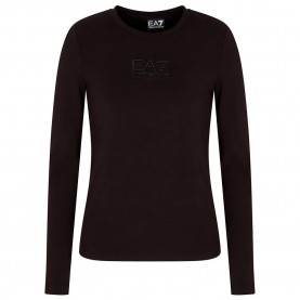тениска,дамски,тениски,ea7,emporio,armani,train,visibility,long,sleeve,t,shirt,black