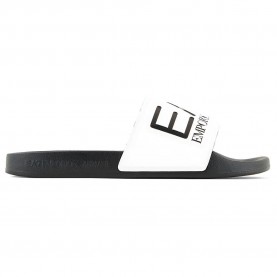 EA7 EMPORIO ARMANI Water Sports Visibility slides - White (White / Black / Black) мъжки,джапанки,и,чехли,дамски,сандали,и,чехли,ea7,emporio,armani,water,sports,visibility,slides,white,(white,black,black)
