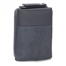 Zwei Eva evw15 woman wallet - Grey (Nubuk-Blue) портфейли,и,портмонета,zwei,eva,evw15,woman,wallet,grey,(nubuk,blue)