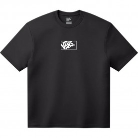 тениска,мъжки,тениски,vans,blocked,box,loose,short,sleeve,t,shirt,black