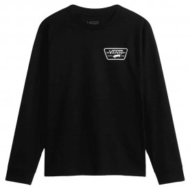 тениска,детски,тениски,vans,full,patch,back,long,sleeve,t,shirt,black
