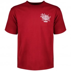тениска,мъжки,тениски,vans,scratched,records,short,sleeve,t,shirt,red,(bordeaux)