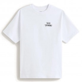 Тениска Vans Stomper Loose Fit short sleeve T-shirt - White (White) тениска,мъжки,тениски,vans,stomper,loose,fit,short,sleeve,t,shirt,white,(white)