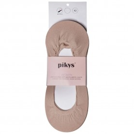 чорапи,дамски,чорапи,pikys,ballerina,soft,tactel,no,show,socks,2,pairs,beige,(beige)