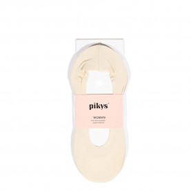 чорапи,дамски,чорапи,pikys,fantasy,closed,cotton,base,no,show,socks,2,pairs,beige,(beige)