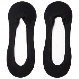 чорапи,дамски,чорапи,pikys,fantasy,low,cut,cotton,base,with,silicone,no,show,socks,2,pairs,black,(black)