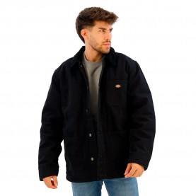 яке,мъжки,якета,dickies,chore,lined,canvas,jacket,black