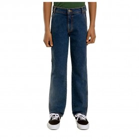Дънки Dickies Denim Carpenter jeans - Blue (Mid Wash) дънки,детски,панталони,dickies,denim,carpenter,jeans,blue,(mid,wash)