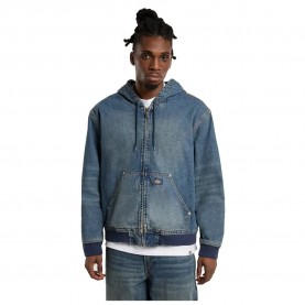 яке,мъжки,якета,dickies,hilham,bomber,jacket,khaki,tinted,blue,(blue)