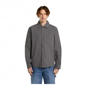 риза,с,дълъг,ръкав,мъжки,ризи,dickies,lima,pinstripe,long,sleeve,shirt,charcoal,(grey)