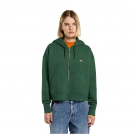 блуза,дамски,блузи,dickies,oakport,full,zip,sweatshirt,pine,needle,green,(green)