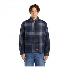 риза,с,дълъг,ръкав,мъжки,ризи,dickies,petersburg,shacket,long,sleeve,shirt,night,sky,(blue)