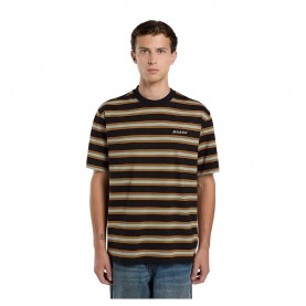 Тениска Dickies York Stripe short sleeve T-shirt - Black (Black) тениска,мъжки,тениски,дамски,тениски,dickies,york,stripe,short,sleeve,t,shirt,black,(black)