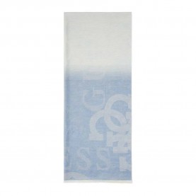 шал,ръкавици,шапки,и,шалове,guess,aw5280cot03,scarf,powder,blue,logo,(blue)
