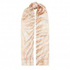 шал,ръкавици,шапки,и,шалове,guess,aw5317pol03,scarf,white,(natural)